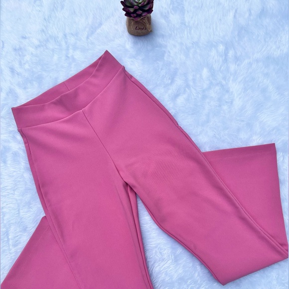 NWOT Zara High-Rise Mini Flare Ribbed Leggings - Picture 2 of 9